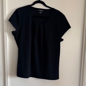 Liz Claiborne Elegant Black Blouse